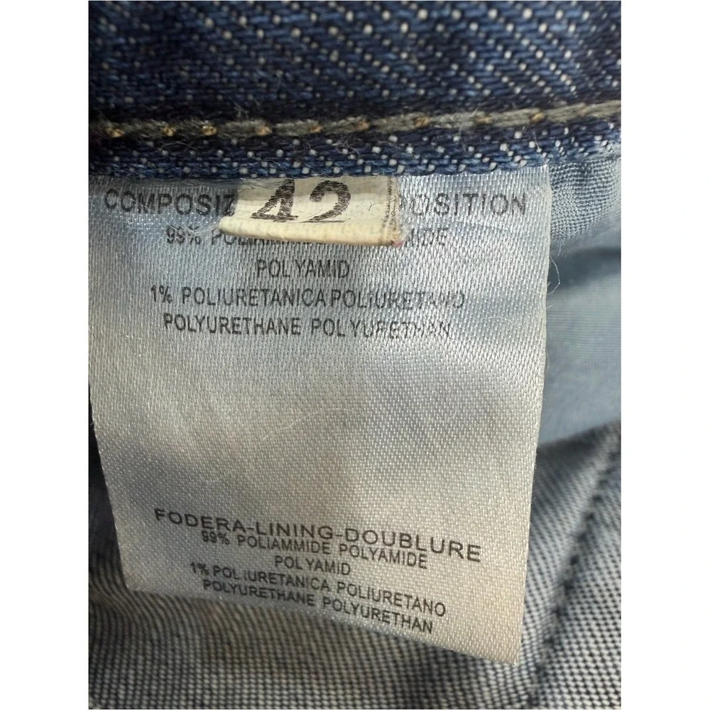 Authentic Gucci Made in Italy Blue Straight Leg Jeans Men's EU 42 Designer Denim